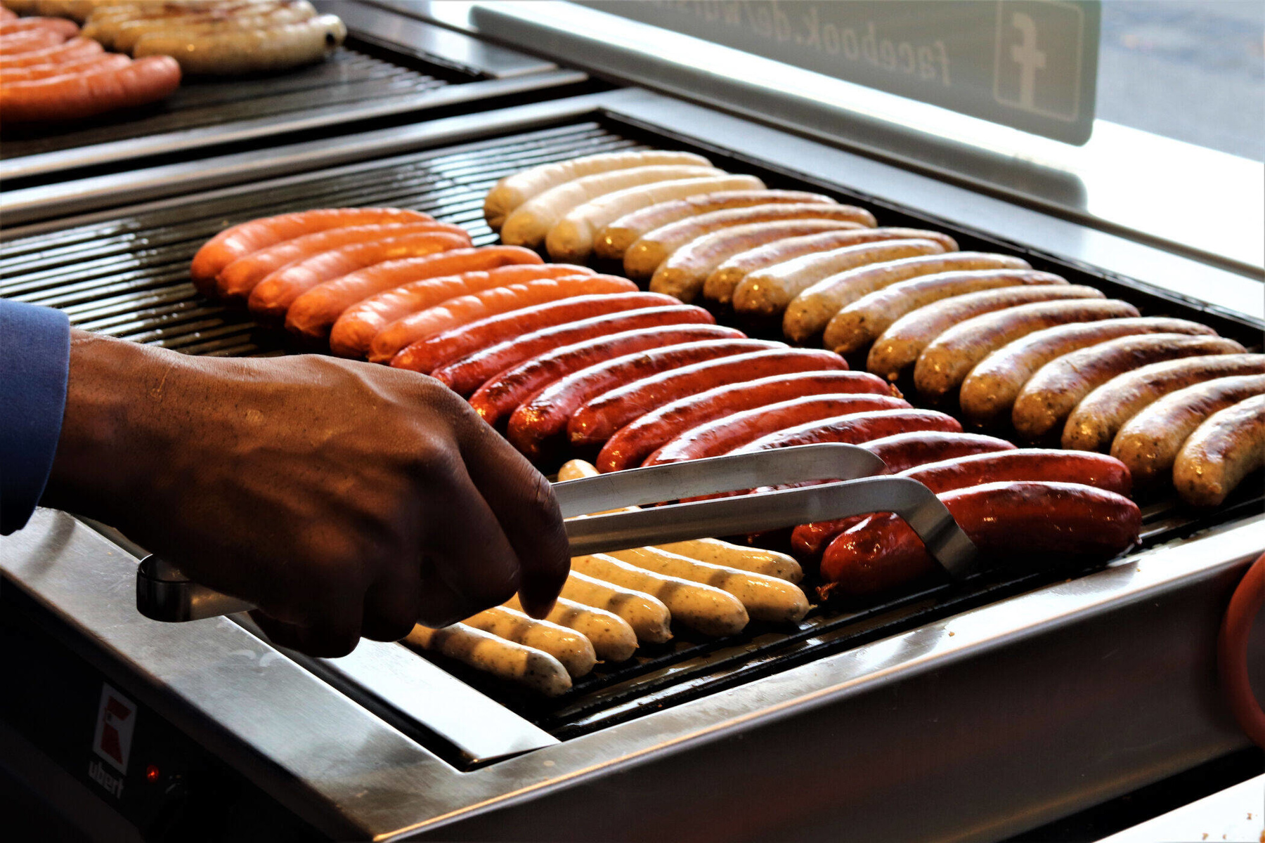 Grillwürstel der Gaststätte am Ziel